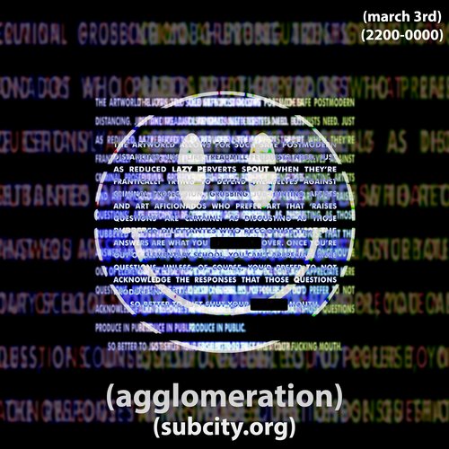 agglomeration episode 26-03-03