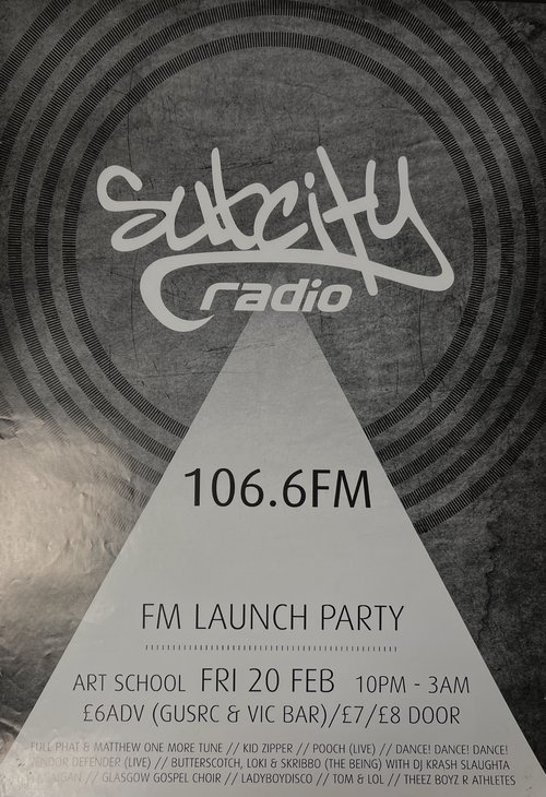FM Launch Party 2009 Poster