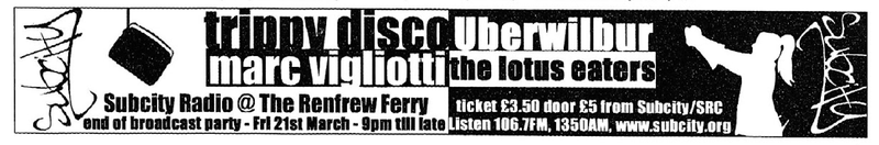 GU Guardian 2003-03-12 End of Broadcast party advert