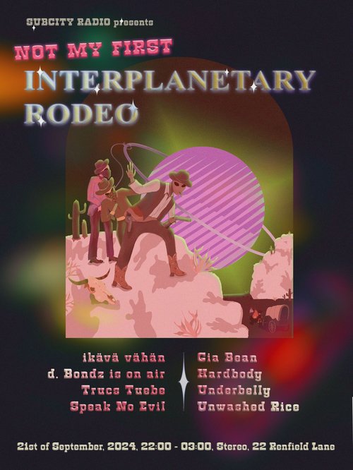 Not My First Interplanetary Rodeo poster