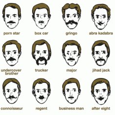 Men With Moustaches