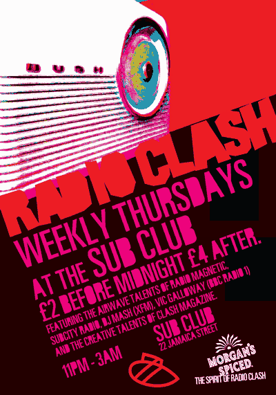 radio clash 2006 flyer