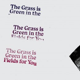 The Grass is Green in the Fields for You